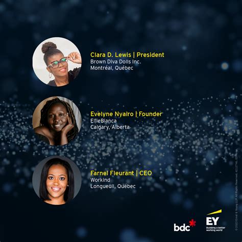 Ey Canada Welcomes Newest Cohort Of Black And Indigenous Entrepreneurs