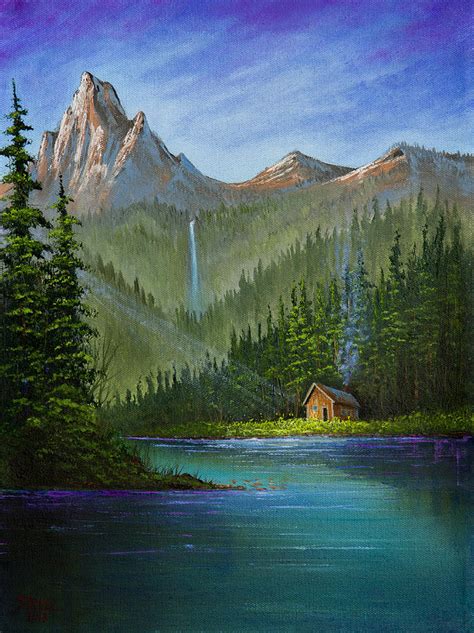 Mountain Haven Painting By Chris Steele