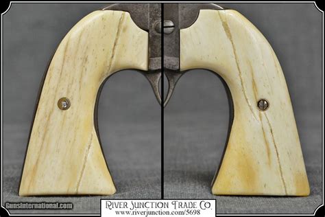 You will never meet another woman with the same piece of jewelry, made by. Hand made Bone Colt Bisley two piece Grips for sale