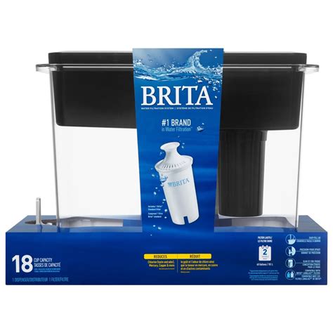 Brita Extra Large Cup Filtered Water Dispenser With Standard Filter Made Without Bpa