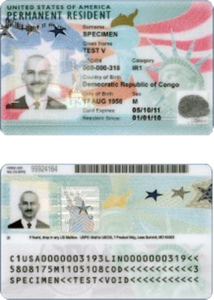 A permanent resident card number is a 13 digit number that is listed on every green card. File:2017-us-green-card-specimen.png - Wikimedia Commons