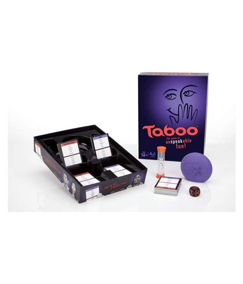 Taboo Board Game The Game Of Unspeakable Fun With Fresh Cards Board