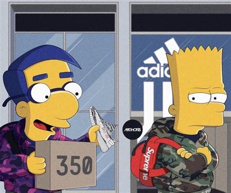 Bart simpson swag cool supreme wallpapers. Pin by Bryant W. on Simpsons | Simpsons art, Swag cartoon ...