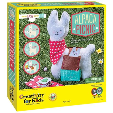 Creativity For Kids Alpaca Picnic Craft Kits