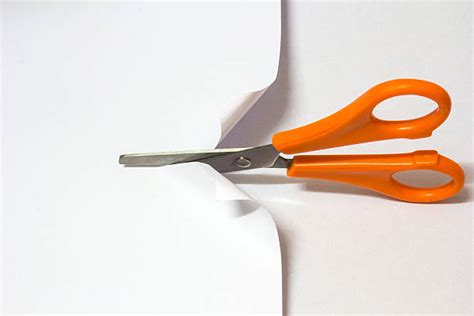 Cutting Paper Scissors Stock Photos Pictures And Royalty Free Images
