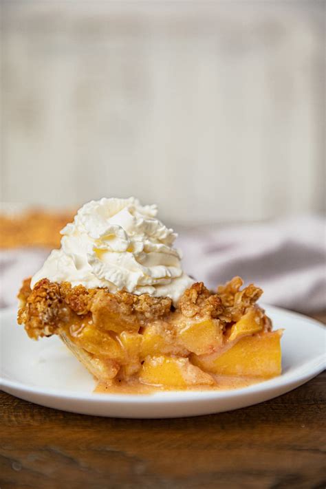 Ultimate Peach Crumb Pie (w/ easy crumb topping!) - Dinner, then Dessert