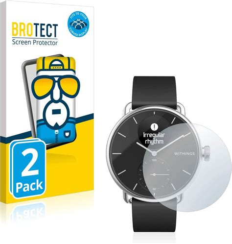 Brotect Protector Pantalla Completa Compatible Con Withings Scanwatch