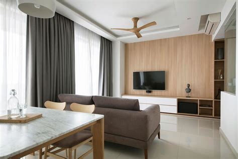 Interior Design Singapore Tv Wall Living Room Interior Home