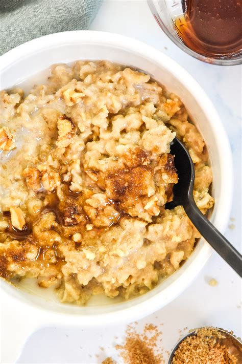 Instant Pot Maple Brown Sugar Oatmeal Project Meal Plan