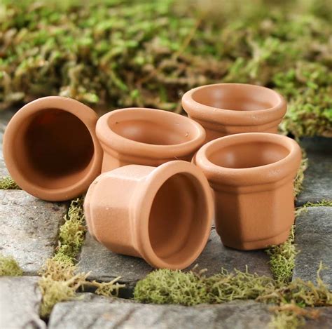Miniature Terra Cotta Flower Pots Whats New Craft Supplies Craft
