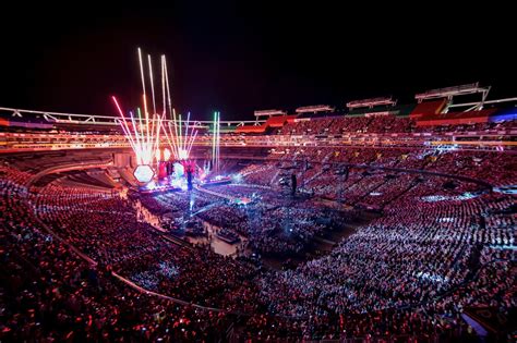Coldplay Ahfod Tour Washington Dc 6 August 2017 Bts Concert