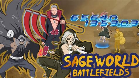 Naruto Online Sage World Battlefield Hidan Breakthrough God Damage