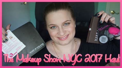 The Makeup Show Nyc 2017 Haul Youtube