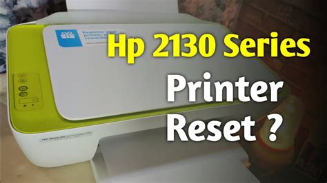 How To Reset Hp Deskjet Printer