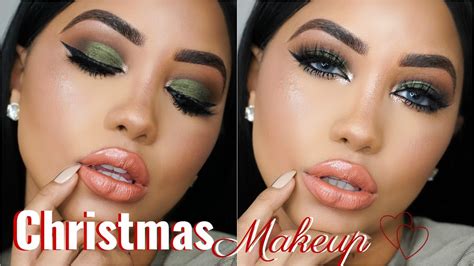 Christmas Glam Makeup Tutorial Melly Sanchez Youtube
