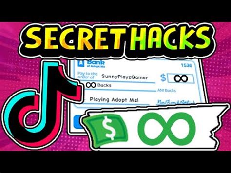 Roblox game, adopt me, is enjoyed by a community of over 30 million players across the world. "ADOPT ME SECRET TIKTOK HACKS / GLITCHES 2021!" Working ...