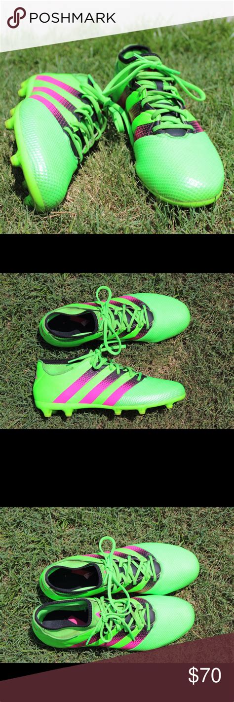 Neon Green Adidas Mens Soccer Cleats These Are Gently Used Mens