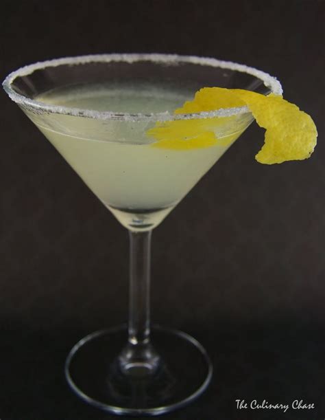 Lemon Drop Martini Infused With Lavender Syrup The Culinary Chase