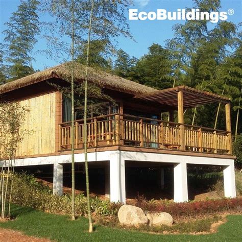 Ecobuildings Steel Structure Resort Tourist Hotel Prefab Home Luxury