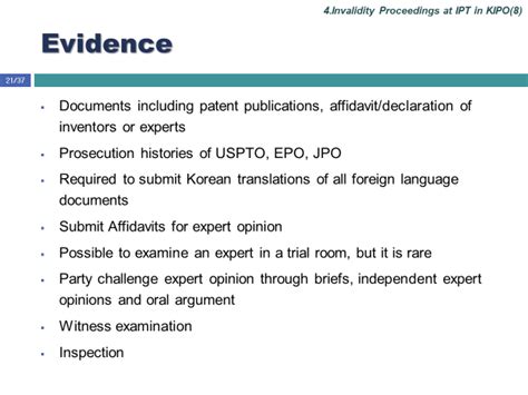 Kasan Insight Korea Ip Law Blog Practical Points Of Ipt Proceedings