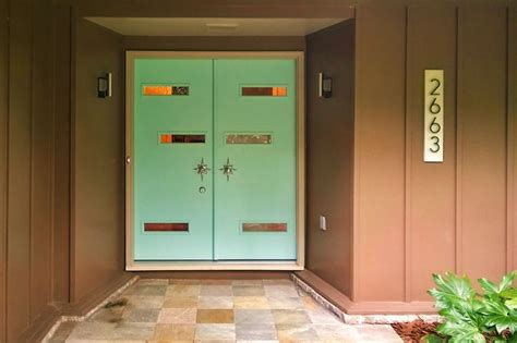 Terpopuler 36 Mid Century Modern Double Front Doors