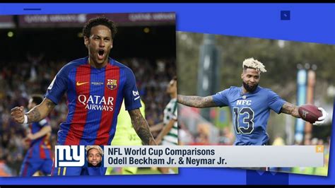 Players increase their scores with every contribution they make to the game. Odell Beckham Jr. vs Neymar Jr. NFL World Cup player ...
