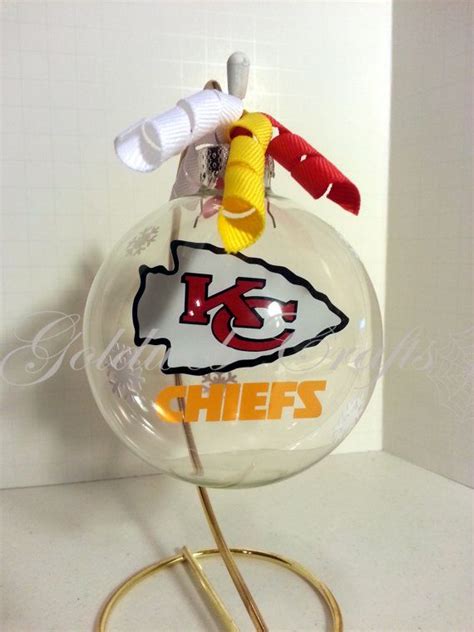 Kansas city chiefs christmas gifts. Kansas City Chiefs Inspired Floating Glass Ball Christmas ...