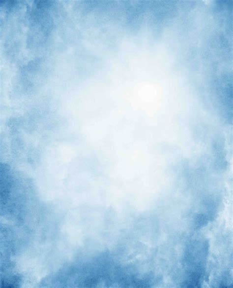 Old Master Sky Blue With Sun Abstract Background Backdrop Blue