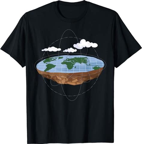 Flat Earth Fan T T Shirt For Flat Earthers T Shirt Uk