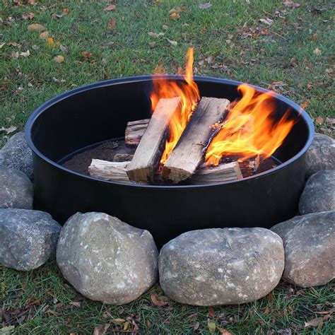 30 Fire Pit Ring For Bonfires And Cooking Walden Backyards