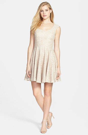 jessica simpson lace fit and flare dress nordstrom fit flare dress cocktail evening dresses