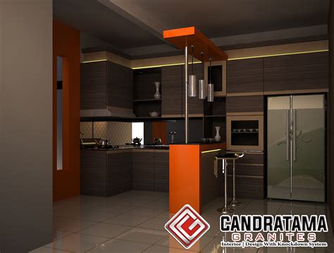 Jasa Desain Interior Kitchen Set Minibar Minimalis Jasa Desain