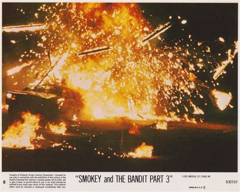 Smokey And The Bandit Part III 1983 Cinema Lobby Cards