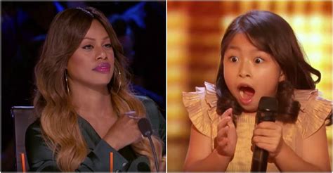 Celine Tam Earns Golden Buzzer From Laverne Cox At Agt 2017