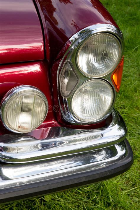 Classic Car Headlight Stock Photo Image Of Progress 36274200