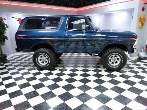 1979 Bronco Classic Example Of Love At First Sight Ford