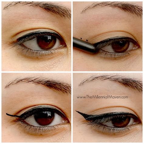 How To Apply Winged Liner Tricks For Hooded Eyes Millennial Maven