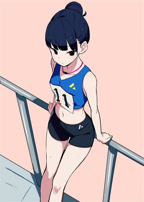 Athletics Girls Illumina Anime Anime Fanart Art