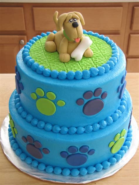 Cake Idea Would Be Cute For Mom The Way She Loves Dogs Puppy Cake