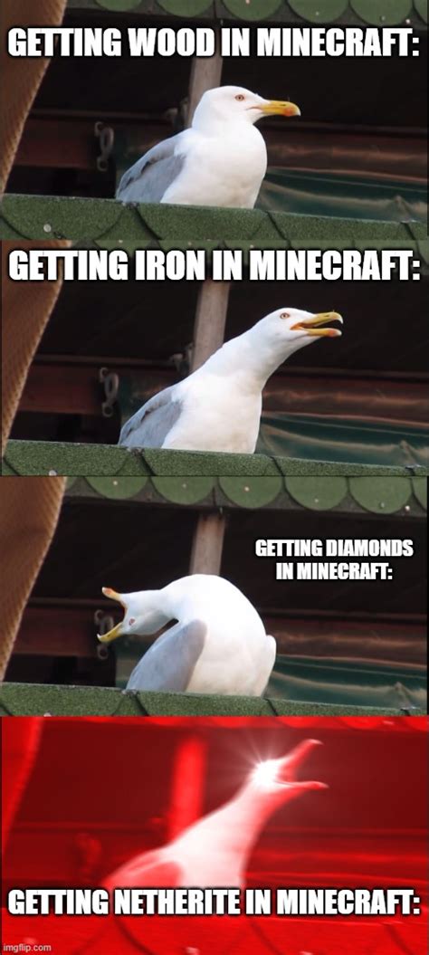 Getting Ores In Minecraft Be Like Imgflip