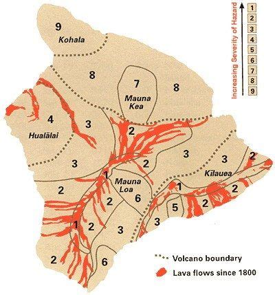 Delbert Bryan Rumor Big Island Hawaii Lava Zone Map