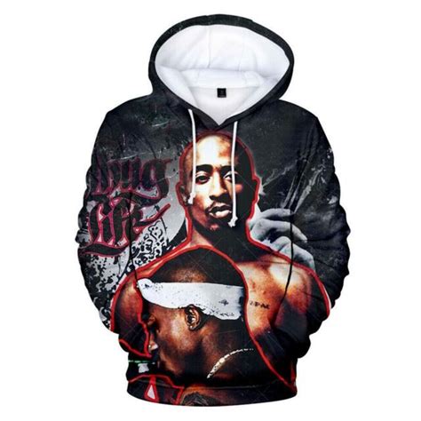 3d Tupac 2pac Mens Womens Hoodie Sweater Sweatshirt Jacket Pullover