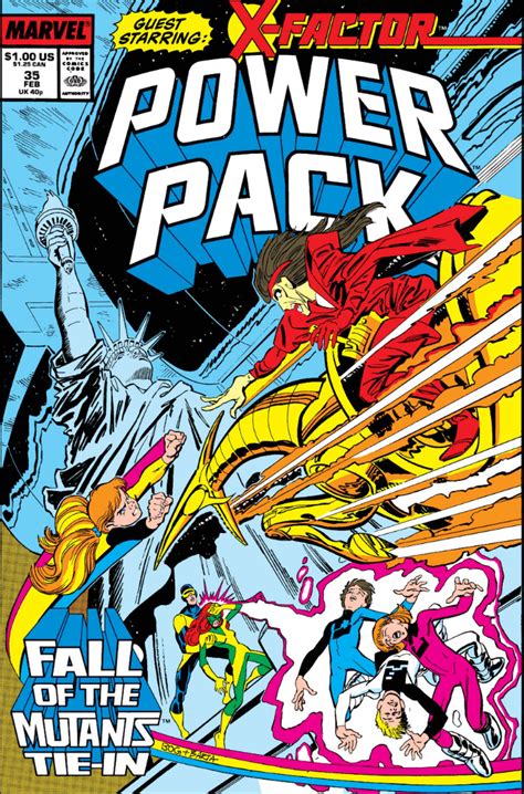 Power Pack Vol 1 35 Marvel Comics Database