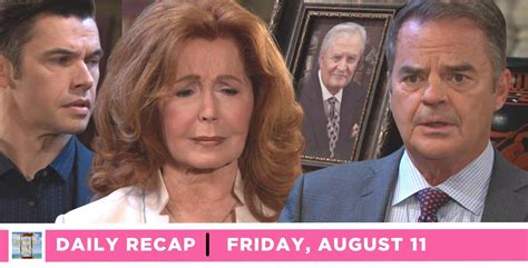 Days Of Our Lives Recap Justin Announces Victors Planes Missing