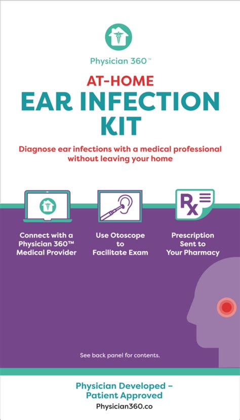 At Home Ear Infection Kit Physician 360 Online Consults And Treatment