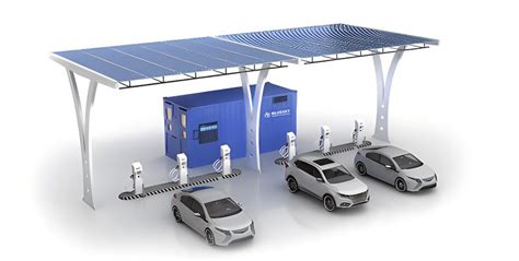 How Much To Build A Solar Ev Charging Station Blue Sky