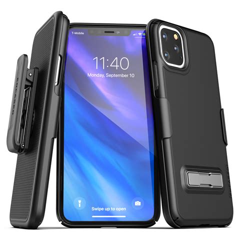 Choose today from a wide range of options. iPhone 11 Pro Max Slimline Case and Holster Black - Encased