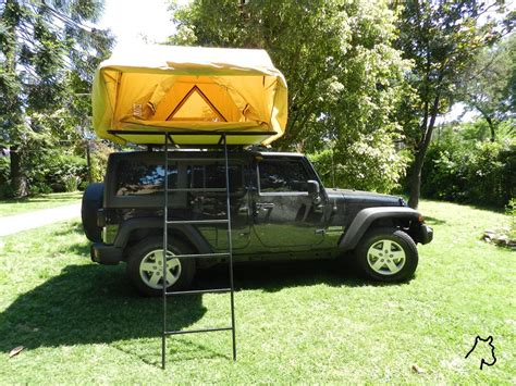 Jeep Wrangler Unlimited With Rooftop Tent Jeep Camping Types Of