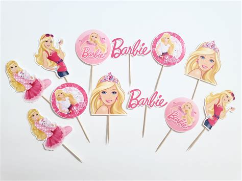 Barbie Cupcake Toppers Barbie Cupcakes Cupcake Toppers Barbie Images