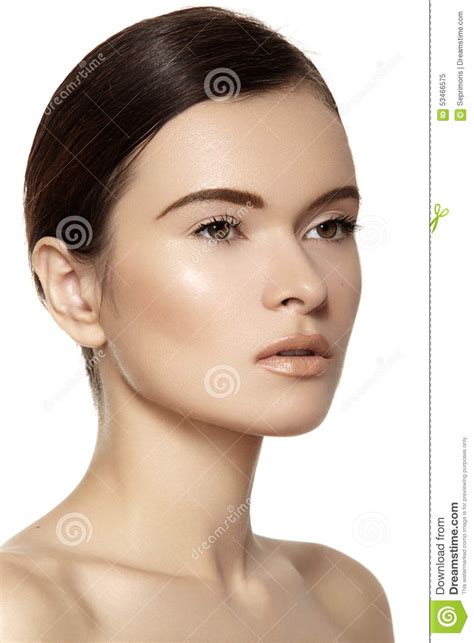 Natural Skincare Beauty Clean Soft Skin Stock Image